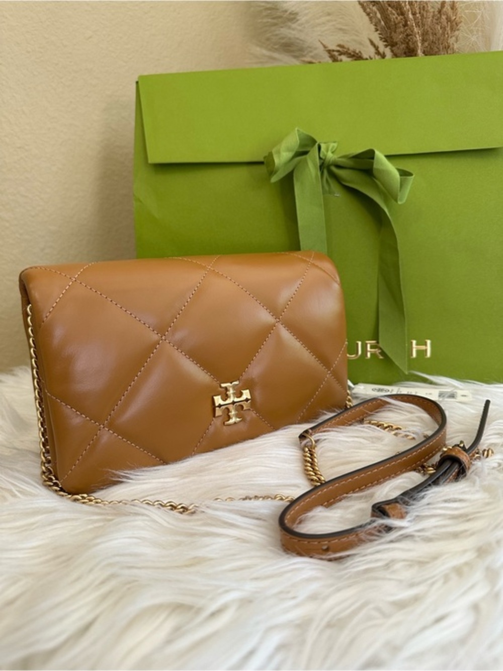 Tory Burch KIRA DIAMOND QUILT CROSSBODY bag